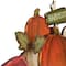 14" Red Truck with Pumpkins Fall Harvest Sign Decoration